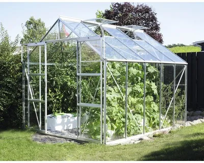 Obrázek produktu pro Skleník Vitavia Uranus 8300 skleněný 3 mm 257 x 321 cm hliník