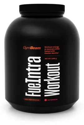Produktbild von GymBeam - FueIntra Workout Sportgetränk, 1200 g, grüner Apfel