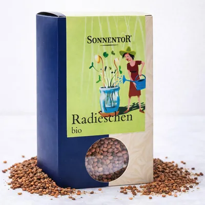 Produktbild von Sonnentor Radieschen Samen ab 120g