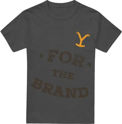 Obrázek produktu pro Yellowstone - Tričko "For the Brand" pro muže a ženy Uni TV18077 (XL) (Holzkohle)