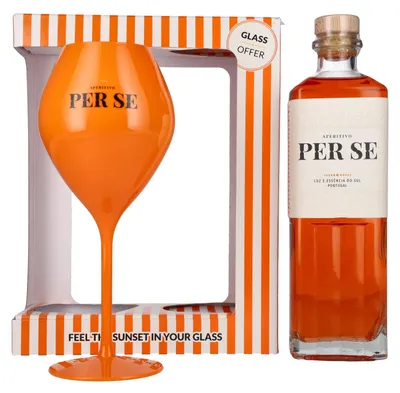 Produktbild von Per SE Aperitivo 14,5% Vol. 0,7l in Geschenkbox mit Glas