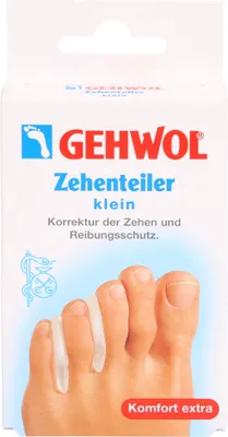 Image de GEHWOL Gel polymère Séparateur d'orteils petit, 3 pces Séparateur d'orteils