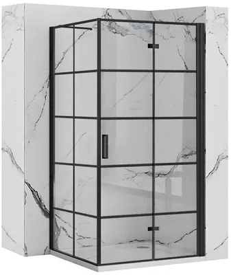 Zdjęcie produktu dla Kabina prysznicowa Rea Molier Czarny 90x90
