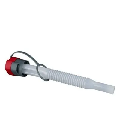 Image de Pressol Tube d'écoulement flexible, bouchon-rouge, Pour bidon d'eau, empilable, Pour bidon de carburant, Avec joint FKM