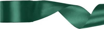 Image de Ruban cadeau en satin vert foncé 25m 50mm de large