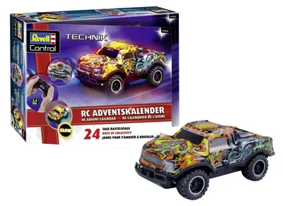 Produktbild von Control Adventskalender RC Christmas Driver Auto zum Selbstbauen