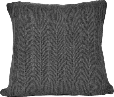 Produktbild von nielsen HOME Kissenbezug Arvid gestrickt,50x50 cm, Dunkelgrau, 100% Baumwolle, Strick, ® Standard 100
