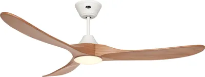 Produktbild von Deckenventilator CasaFan 315274 ECO GENUINO-L mit Licht 152cm Eiche Flügel mittel Eiche Motor weiß