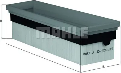 Produktbild von Luftfilter KNECHT LX 1824/1