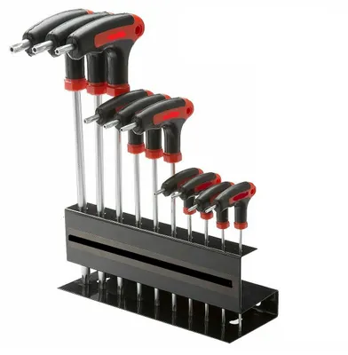 Produktbild von Torx T-Schlüssel Schraubendreher ( mit Stirnloch) 10tlg.