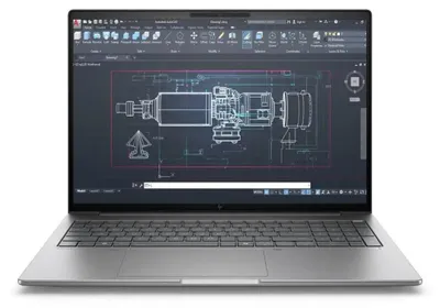 Zdjęcie produktu dla HP ZBook 8 G1i AI 16" Pike Silver, Ultra 7 265H (do 5,3 GHz/24 MB/16 rdzeni), 16" WQUXGA AG 500 nitów 120 Hz, 64 GB 5600 MHz 2DIMM, 2 TB PCIe SSD, WiFi 7+BT 5.4, czytnik linii papilarnych, czytnik kart inteligentnych, NVIDIA RTX 500