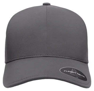 Produktbild von Flexfit - "Delta" Baseball-Mütze TN1091 (S-M) (Dunkelgrau)