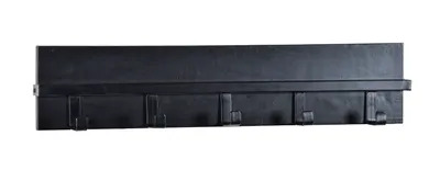 Produktbild von Garderobe Brix 74x15x7 cm Mangoholz Stahl Schwarz