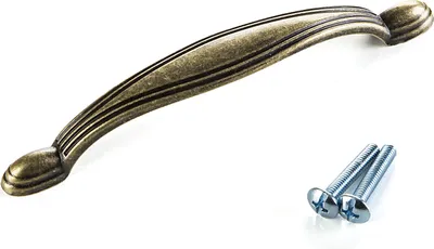 Produktbild von AN03 BA 96 mm Altmessingoptik Stil-/ Landhausgriff