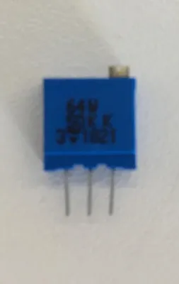 Image de ELMAG - Trimmer potentiomètre, 50 kΩ ±10%, 1/2 W