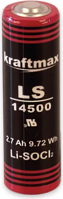 Image de Pile Kraftmax Lithium 3,6V LS14500 ER14505 AA - Cellule