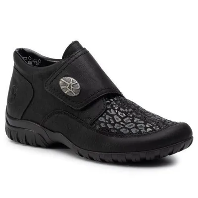 Produktbild von Rieker Damen Stiefeletten L4664-00 Farbe:Schwarz Größe: 38