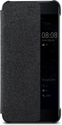 Produktbild von Huawei 51991876, Folio, Huawei, P10 Plus, Schwarz