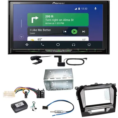 Produktbild von Pioneer AVH-Z9200DAB Android Auto Carplay USB Einbauset für Suzuki Vitara LY