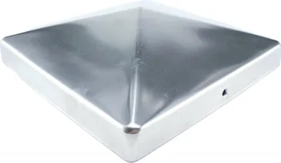 Produktbild von Pfostenkappe Edelstahl 161 mm Kappe für Pfosten 16x16 cm V2A