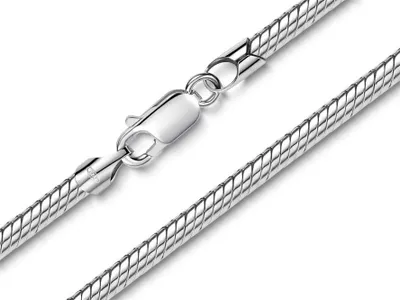 Produktbild von SILBERKETTEN STORE Schlangenkette 3,5mm - 925 Silber, Länge wählbar von 40-100cm - 40cm