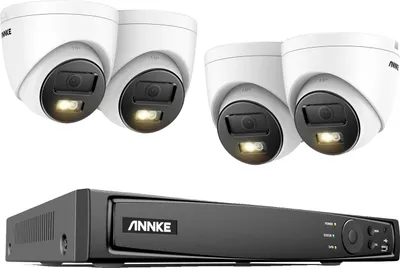 Obrázek produktu pro Video dohledový systém, rozlišení 12MP, vzdálené sledování, 8CH NVR 4 kamery, 2T