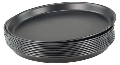 Produktbild von 10 StückPizzablech rund aus Blaublech Ø 24cm schwere Profiqualität