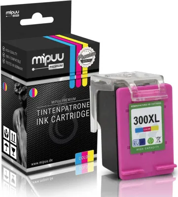 Produktbild von Mipuu Tinte ersetzt HP 300 XL / CC644EE Color