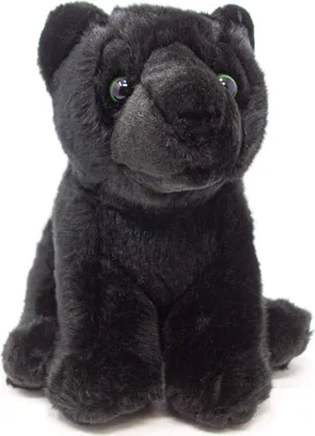 Produktbild von Nature Planet - Kuscheltier - Plan L - schwarzer Panther