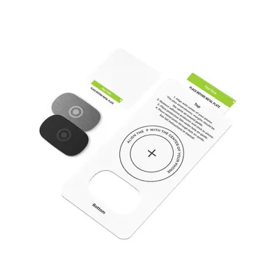 Immagine prodotto di Set di 2 piastre metalliche iOttie per basi di ricarica wireless
