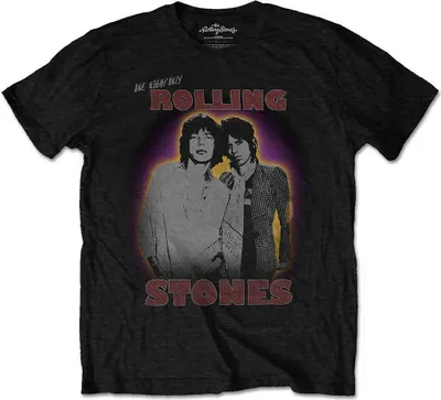 Productafbeelding van The Rolling Stones | Officiële band-T-shirt | Mick & Keith, maat S, zwart
