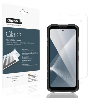 Image de 2x Protection ecrán pour Doogee V Max 2 Verre souple Film Protecteur 9H dipos