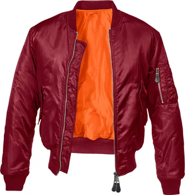 Obrázek produktu pro Bunda Brandit MA1 Bomber Jacket bordeaux - XXL