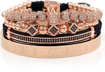 Image de Ensemble de Bracelets WI-17790 - Or/Rose KP17790