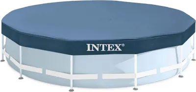 Obrázek produktu pro Intex 28031, Obal, Nadzemní bazén, Kulatý, Modrá, PVC, Polyetylen, 3,66 m