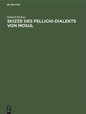 Produktbild von Skizze des Fellichi-Dialekts von Mosul