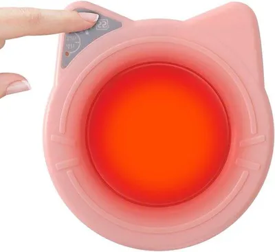 Obrázek produktu pro Elektrický pohár Teplo - Ohřívač - Ohřívač - Ohřívače Zahřát - Automatické vypnutí - 11,5 x 15 cm - růžová