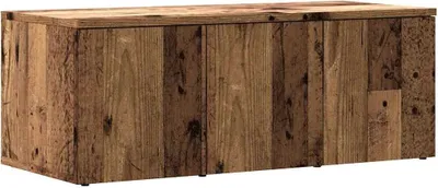 Produktbild von vidaXL TV-Schrank Altholz-Optik 80x34x30 cm Holzwerkstoff