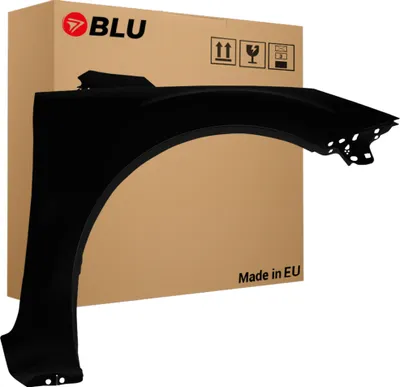 Immagine prodotto di BLU Parafango compatibile con Ford FOCUS MK2 II LIFT F3 JAYC Destra Schwarz PantherSchwarz | 2008-2010 | Anteriore | Verniciato | Pronto per il montaggio | Acciaio