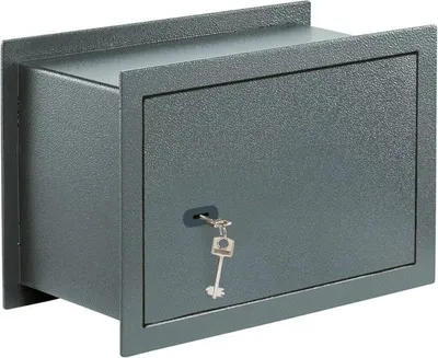 Produktbild von BURG-WÄCHTER PSW 130 K, Wandtresor, Grau, Schlüssel, 16,5 l, Stahl, 445 mm