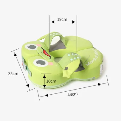 Produktbild von Mambobaby Baby-Schwimmring, nicht aufblasbar, wasserdicht, Baby-Schwimmtrainer fuer Kinder im Alter von 3šC72 Monaten, Jungen und Maedchen, Schwimmring fuer Kleinkinder