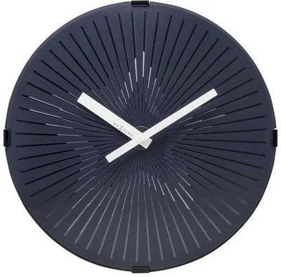 Produktbild von NeXtime 3224 Motion Star Uhr de Wand, Weiß, 30,5 cm