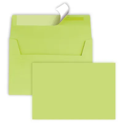Productafbeelding van tecno 2100019099 tecno Briefumschläge colors DIN C6 ohne Fenster grün 25 St.