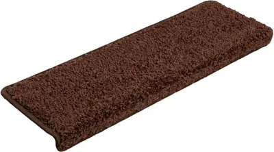 Produktbild von vidaXL Stufenmatten 20 Stk. 65x21x4 cm Braun Rechteckiger Rand