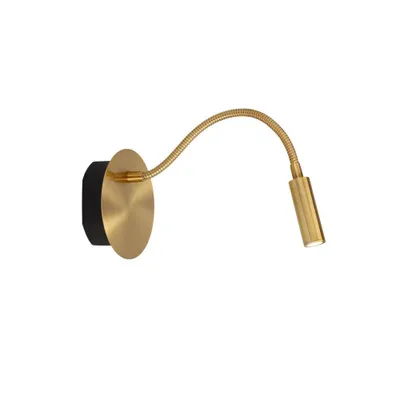 Immagine prodotto di Lampada da parete a braccio flessibile in oro JOLIJN LED 2W Lucide