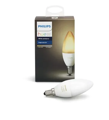 Produktbild von Philips Hue White Ambiance Einzelpack E14