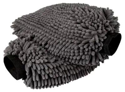 Produktbild von Premium Mikrofaser Auto-Waschhandschuh 2 Stück - 28 x 18 cm
