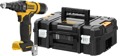 Image de Riveteuse XR 18V Brushless 4,8 mm - DEWALT - Sans batterie, ni chargeur, coffret TSTAK - DCF403D2GT-QW
