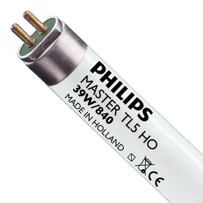 Obrázek produktu pro Philips MASTER TL5 HO, 38 W, G5, T5, 3500 lm, Chladná bílá