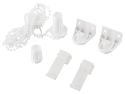 Produktbild von Rollo-Halterung - Klemmfixierung ohne Bohren - Zubehör für Verdunklungsrollos - 17 mm Durchmesser